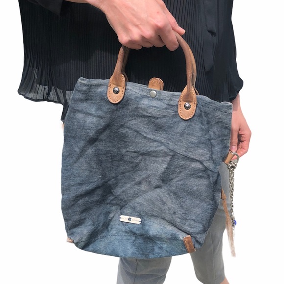Lucky Brand- Chambray Handbag - Picture 3 of 7